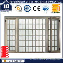 Ventana de doble acristalamiento Ventanas de ventanas de aluminio / ventana de aluminio / ventana con AS / NZS2208 Certificación